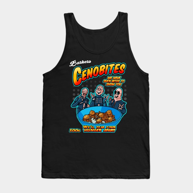 Cenobites cereal Tank Top by Duckfieldsketchbook01